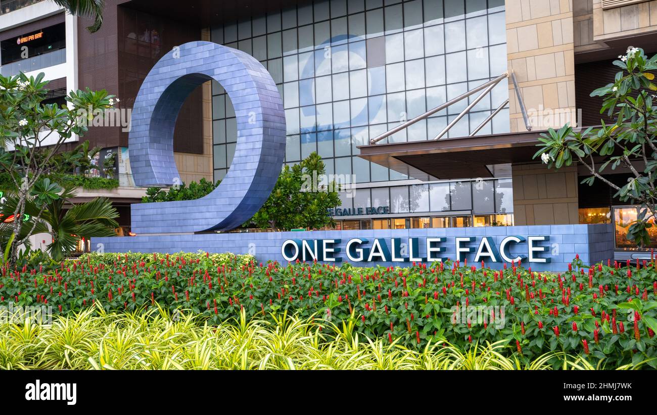 Colombo, Sri Lanka December 05, 2021 entrance of new opened one Galle