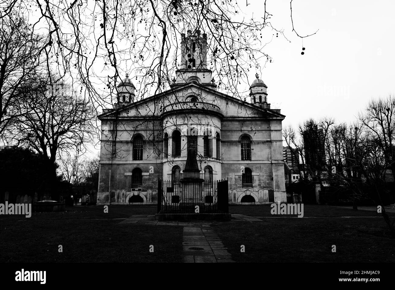 St George in the East Stock Photo - Alamy