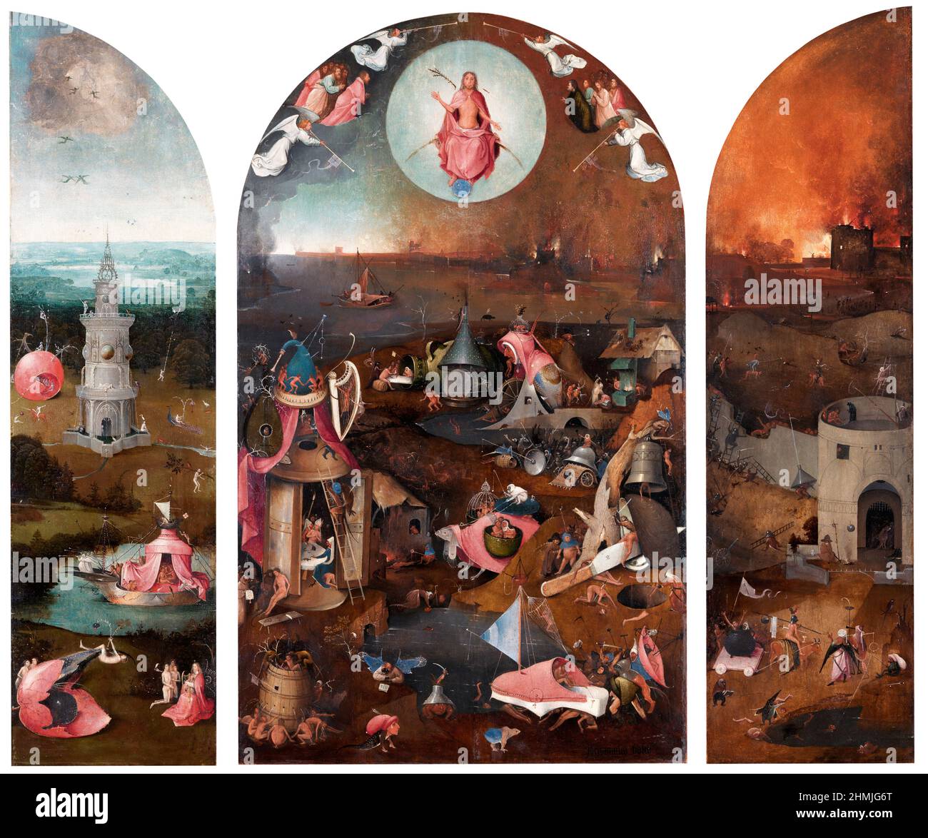 Oil Paintings Of Hell Cut Out Stock Images Pictures Alamy