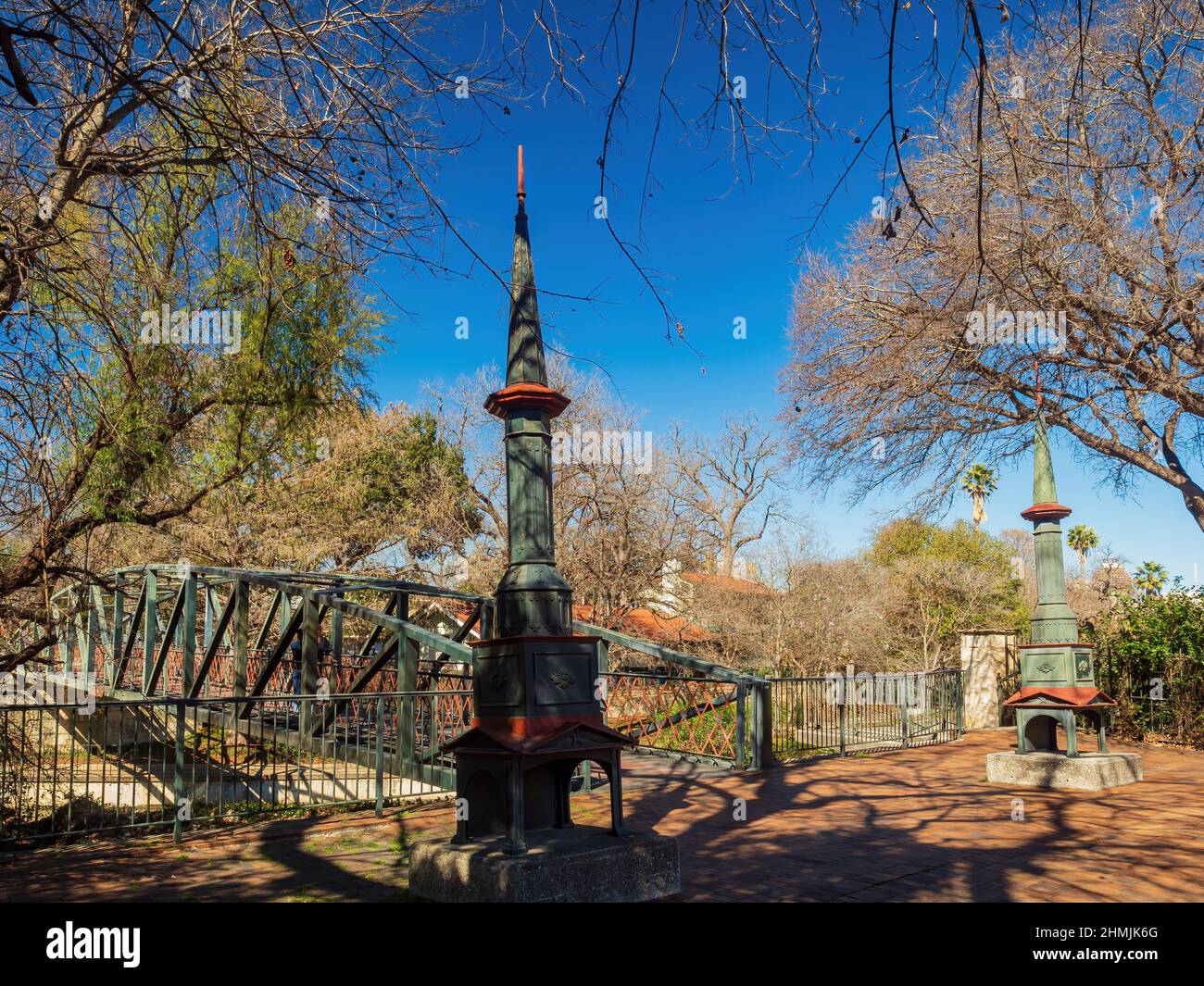 Sunny view riverwalk texas hi-res stock photography and images - Alamy