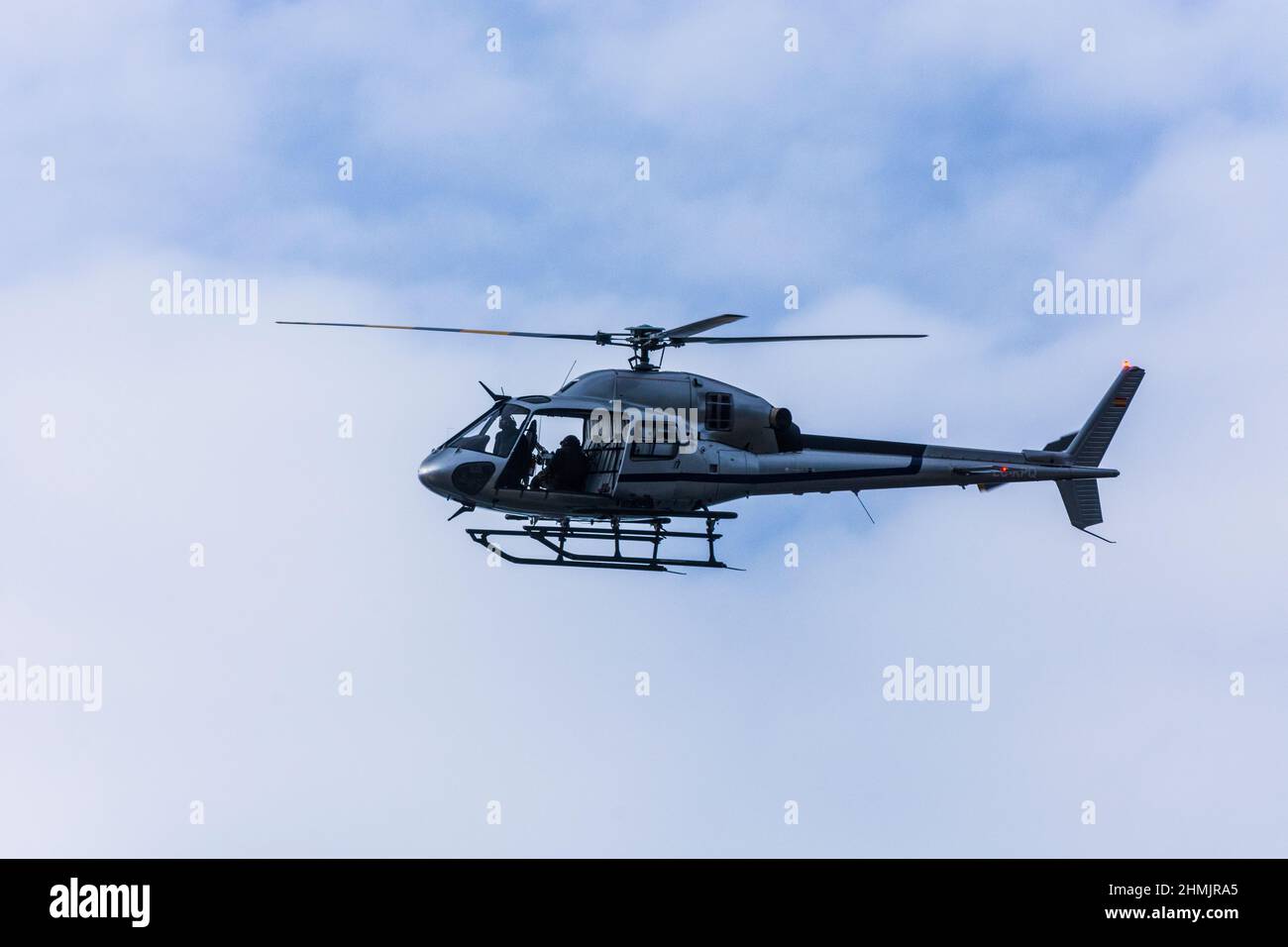 Wien, Vienna: helicopter Airbus Helicopters AS355 Ecureuil, for ...