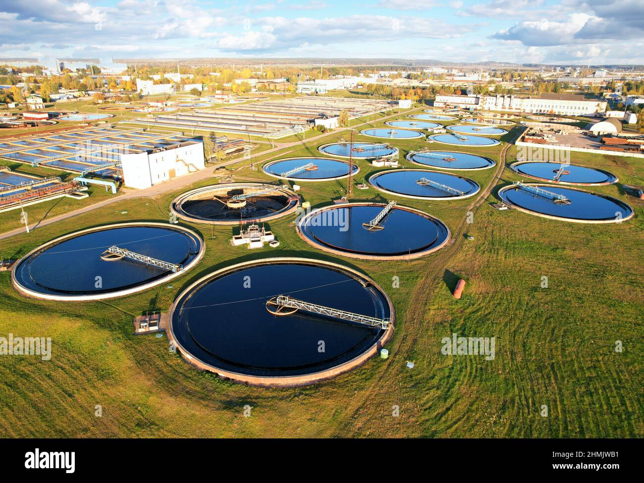Sewage Treatment Plant. Wastewater Treatment Water Use. Filtration
