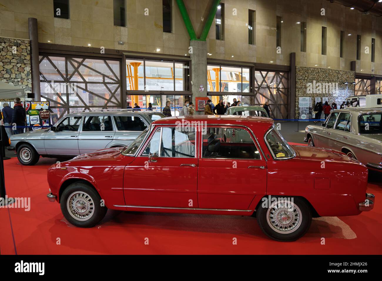Alfa Romeo Giulia (Type 105). Retro Malaga 2022, Spain Stock Photo - Alamy