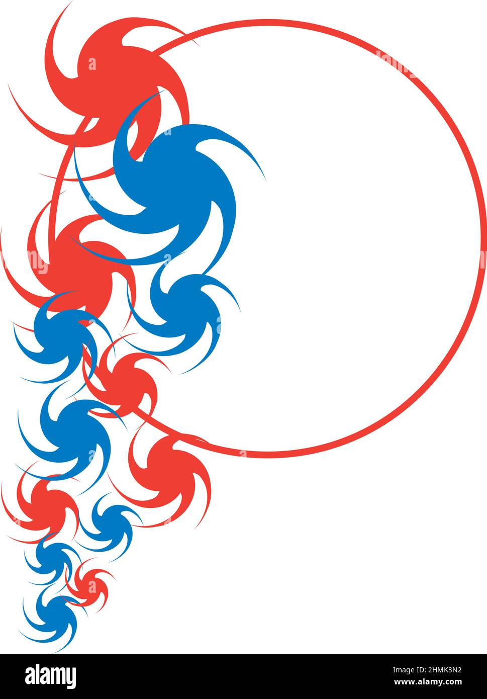 Spinning Stars Vector Background Stock Vector Image & Art Alamy