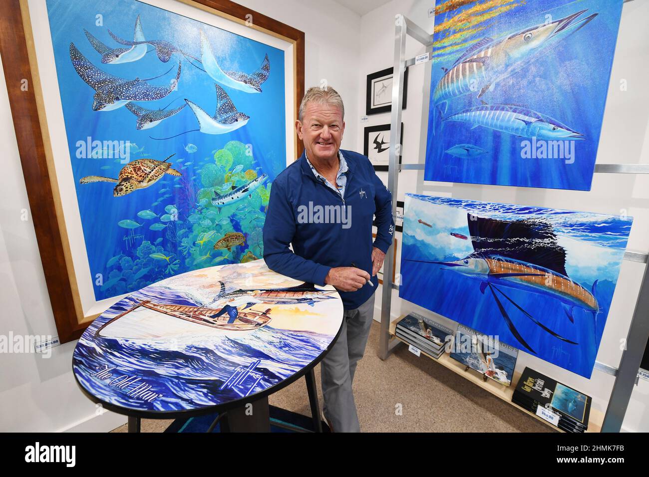 Fort Lauderdale FL, USA. 10th Feb, 2022. Guy Harvey attends the grand