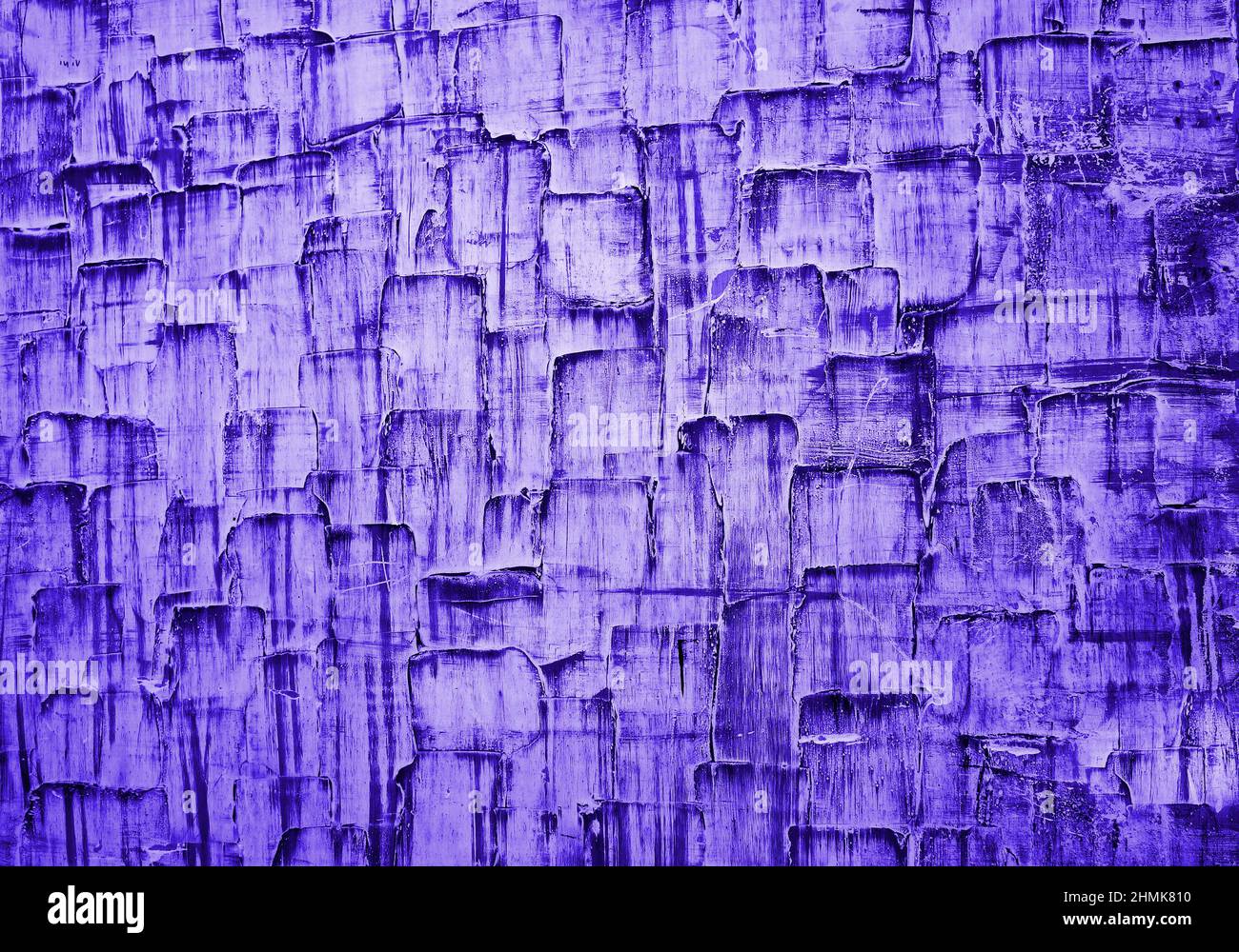 Purple paint texture on the wall Stock Photo