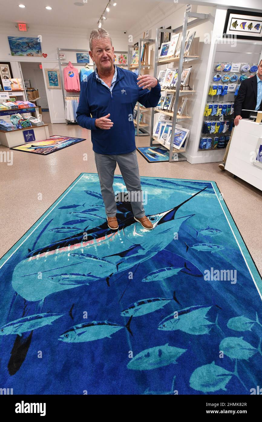 Fort Lauderdale FL, USA. 10th Feb, 2022. Guy Harvey attends the grand