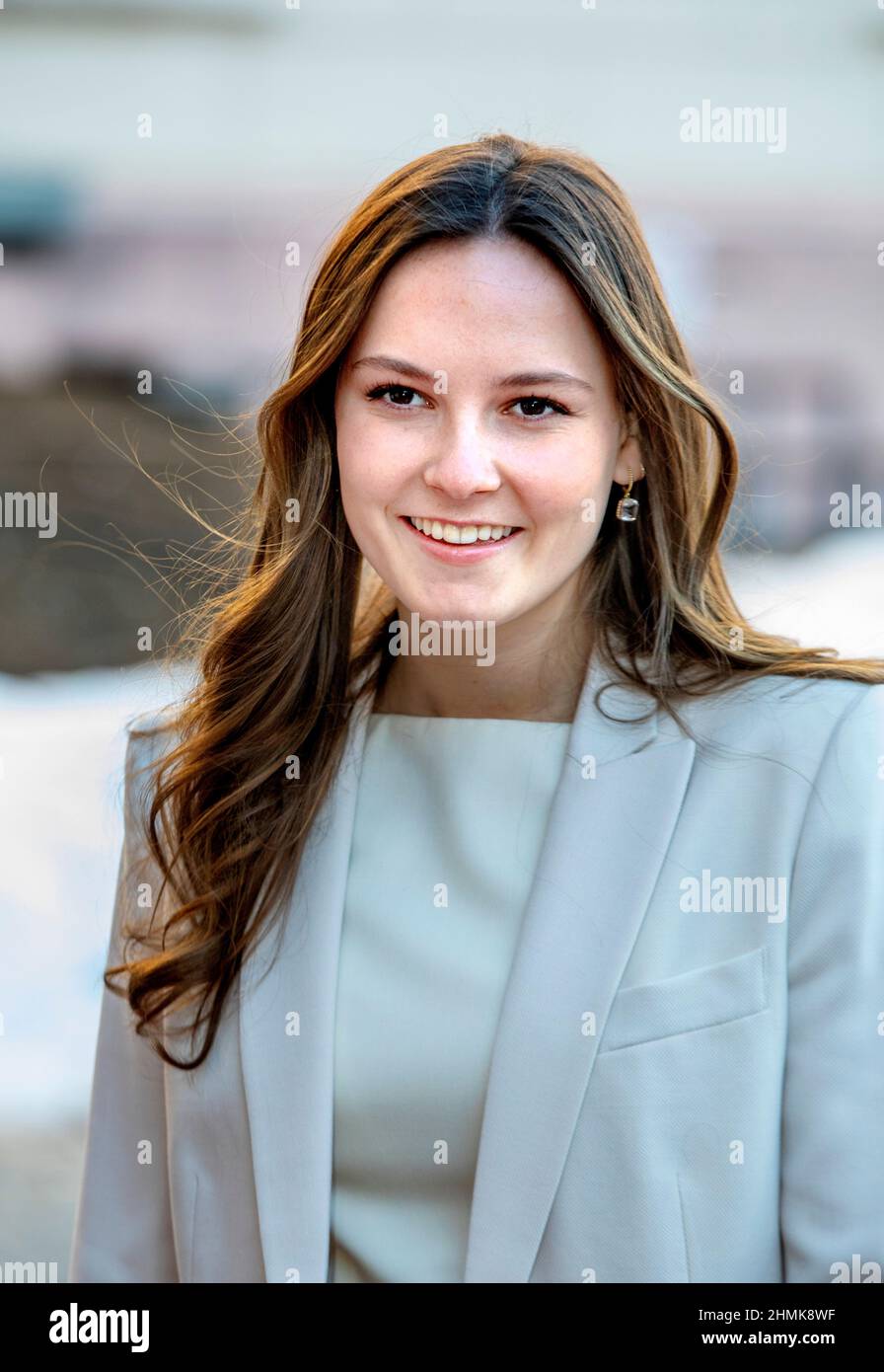 20-01-2022 Norway Princess Ingrid Alexandra visited the parliament on ...