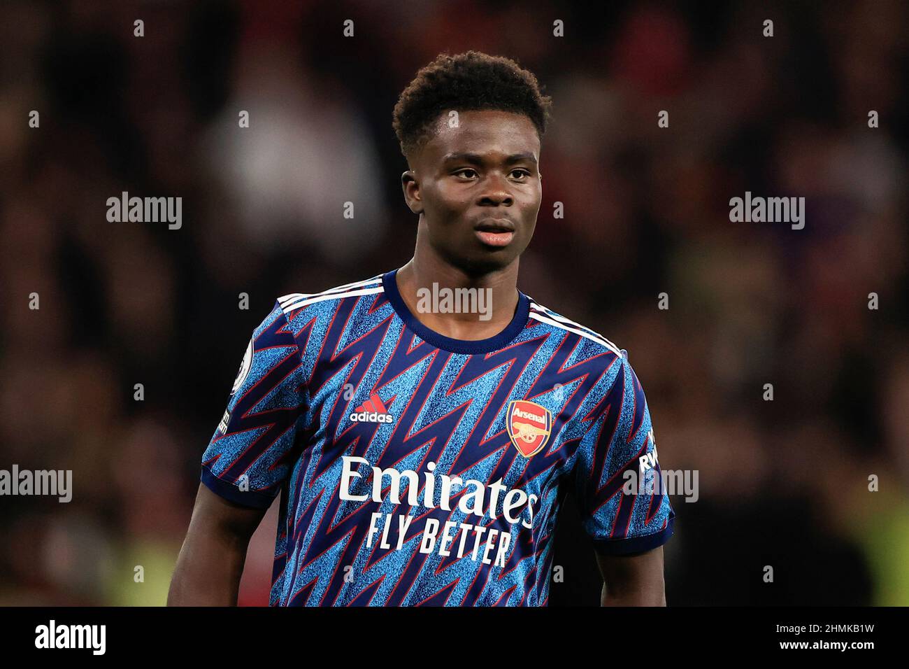 Bukayo Saka #7 of Arsenal Stock Photo - Alamy