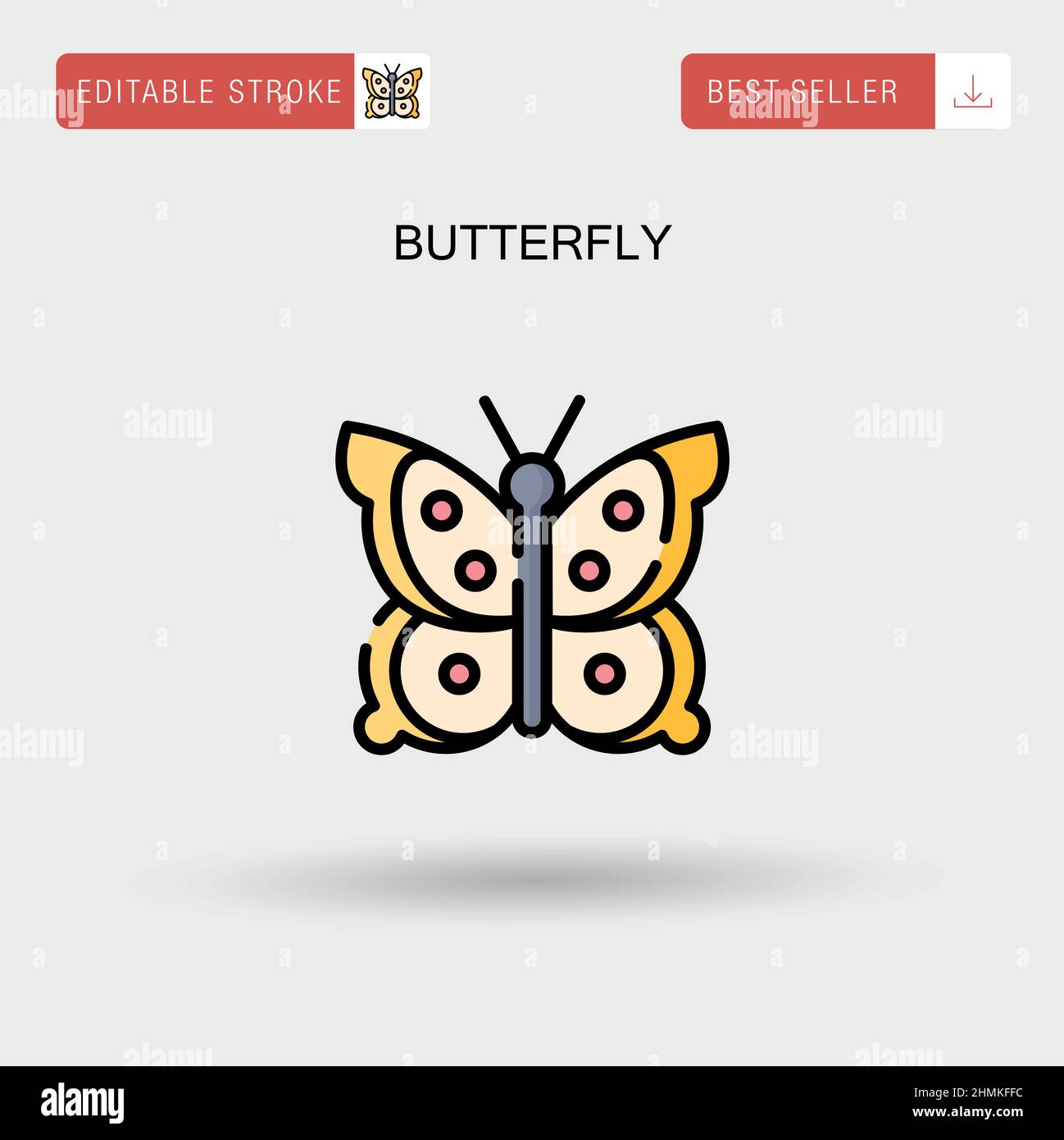 Butterfly wings closeup Stock Vector Images - Alamy
