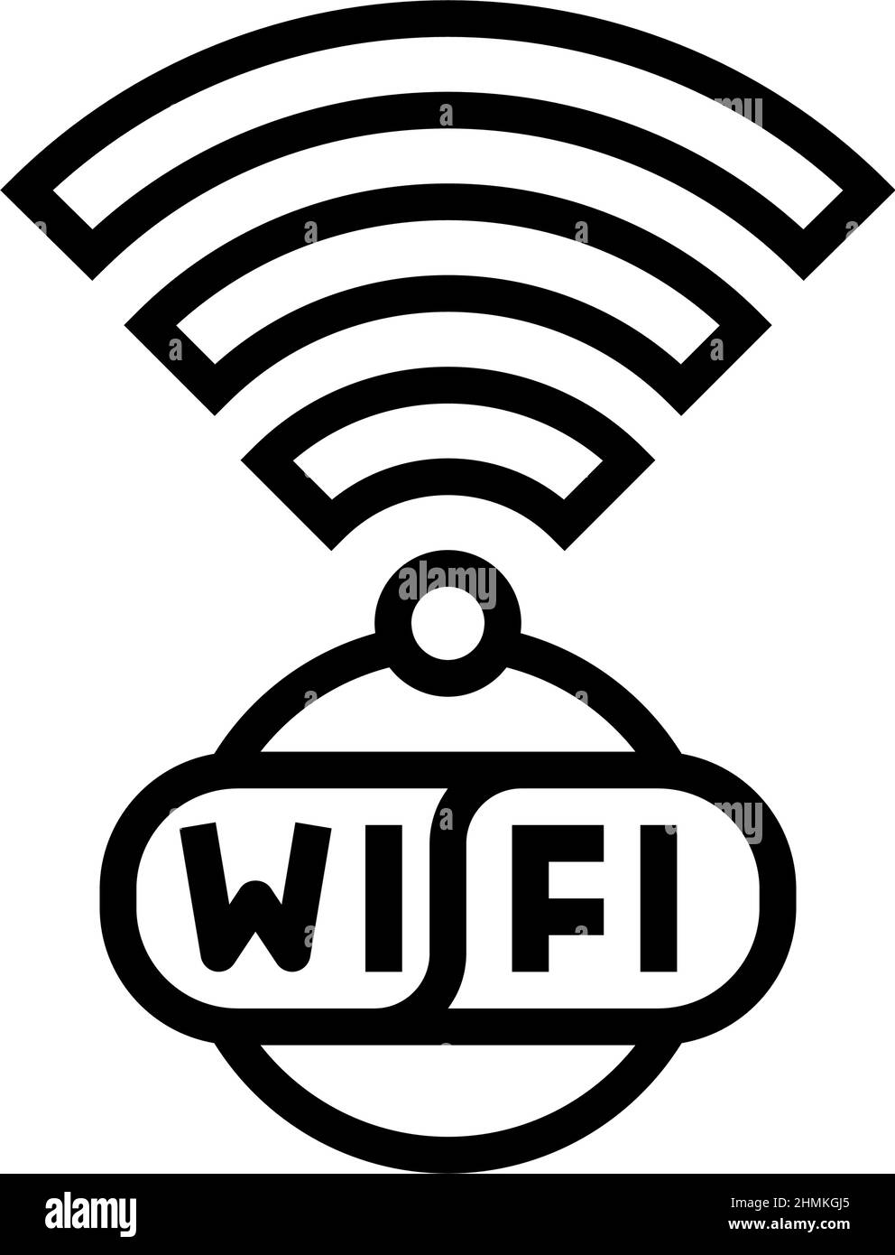 Icono De Wifi Blanco