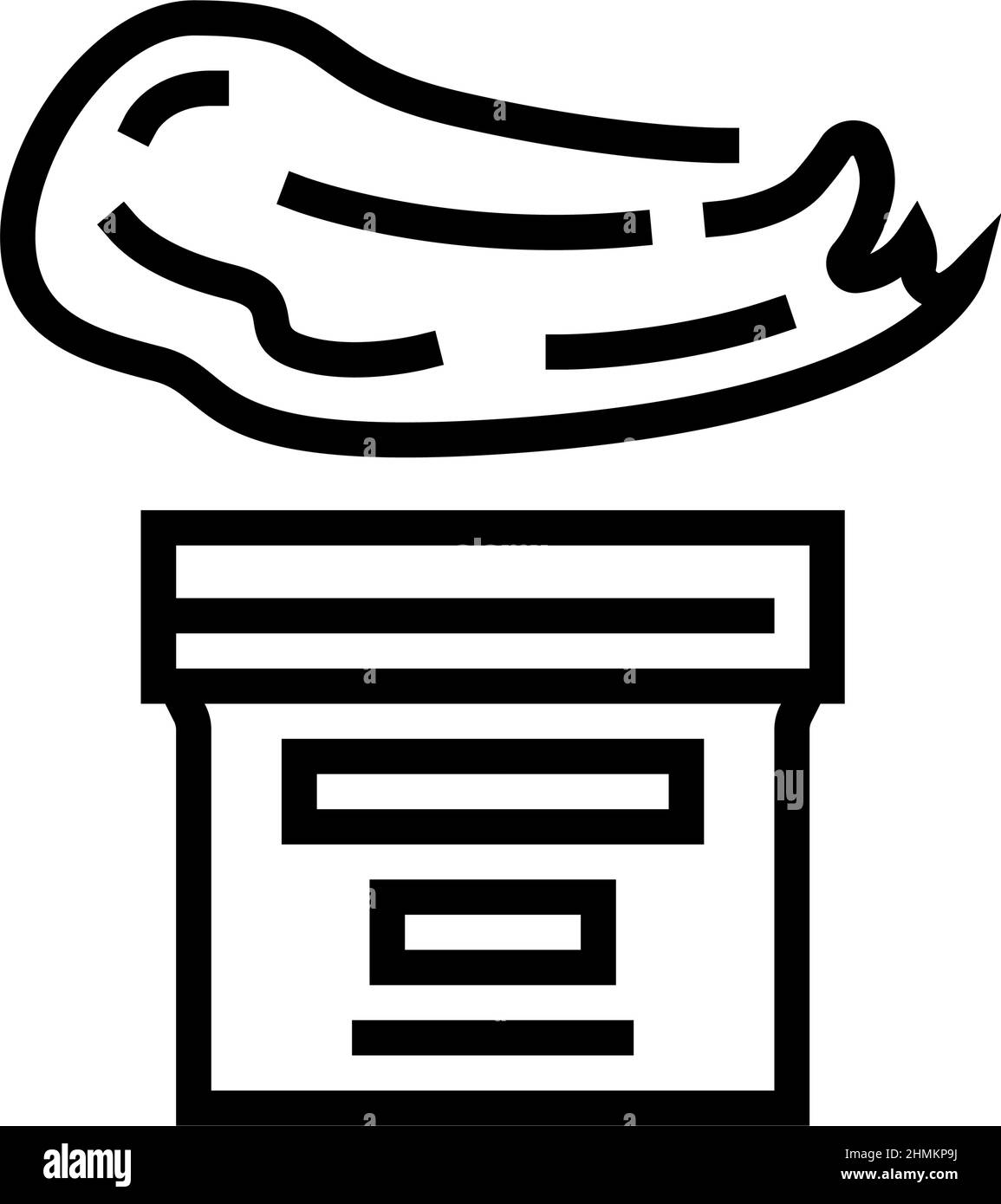 lanolin wool wax line icon vector illustration Stock Vector Image & Art Alamy