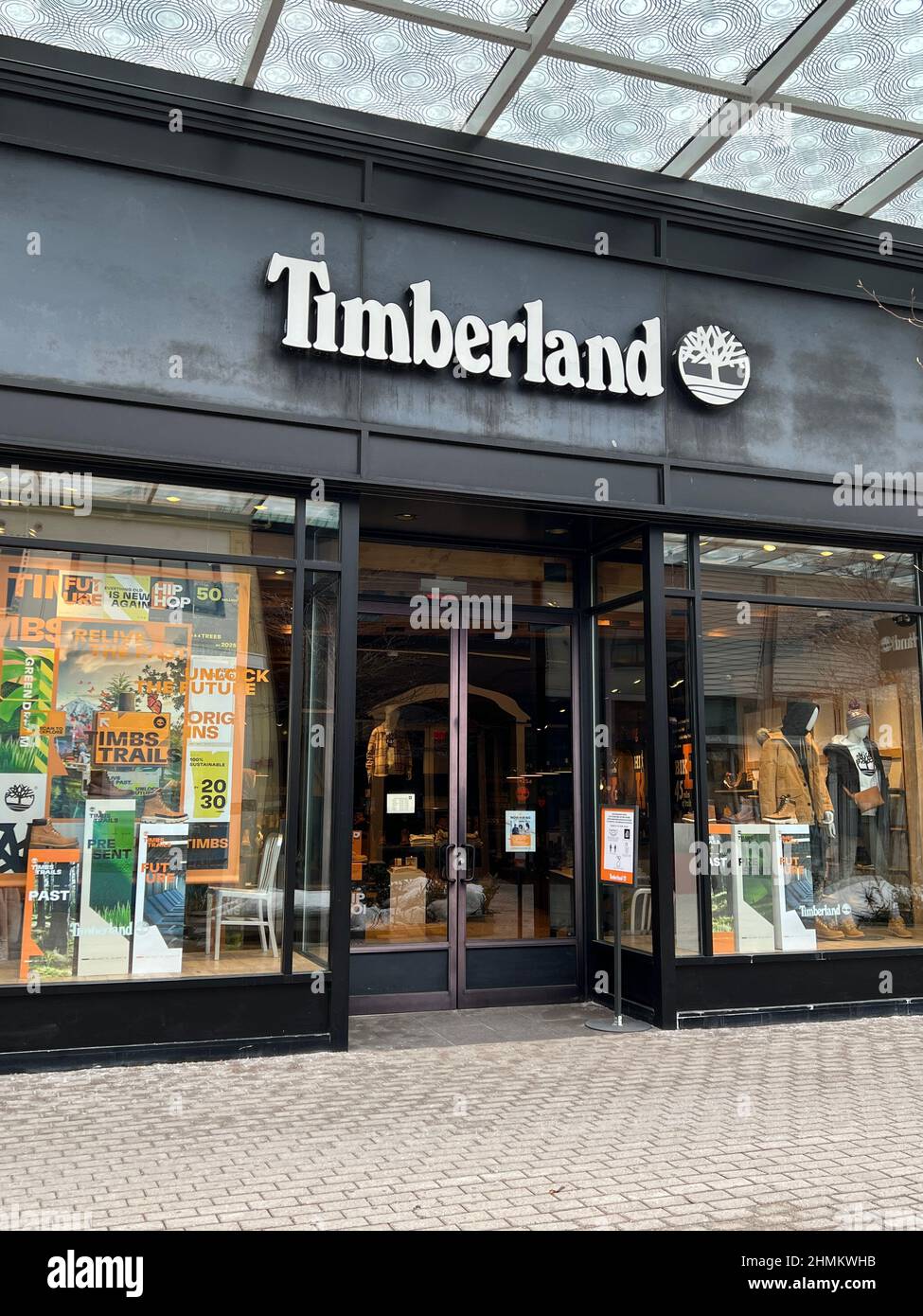 Timberland retail store at Westfield Old Orchard Shopping Center in Skokie,  IL Stock Photo - Alamy