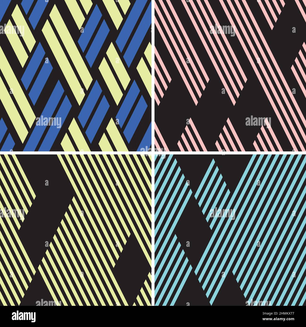 4 different vector patterns in the same package(eps). One pattern is ...