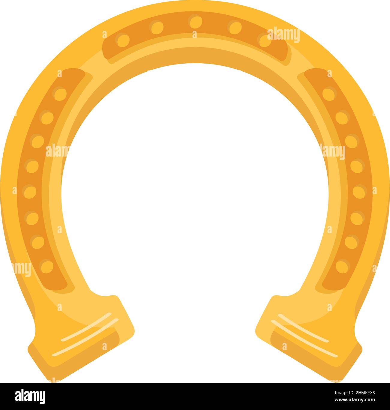golden horseshoe, lucky symbol Stock Vector Image & Art Alamy