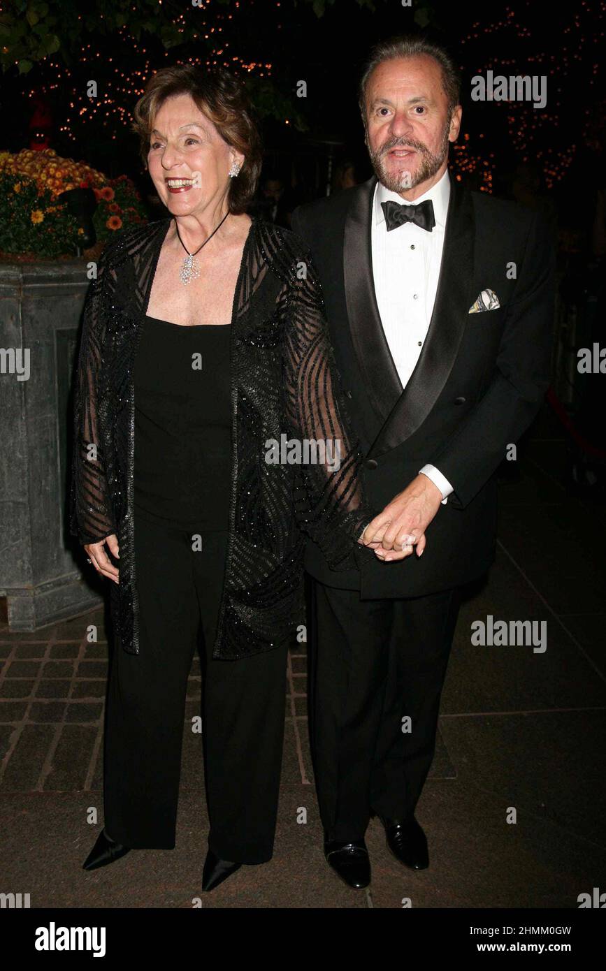 Fran Weissler And Barry Weissler Attend The Opening Night Performance Of A Chorus Line At The 