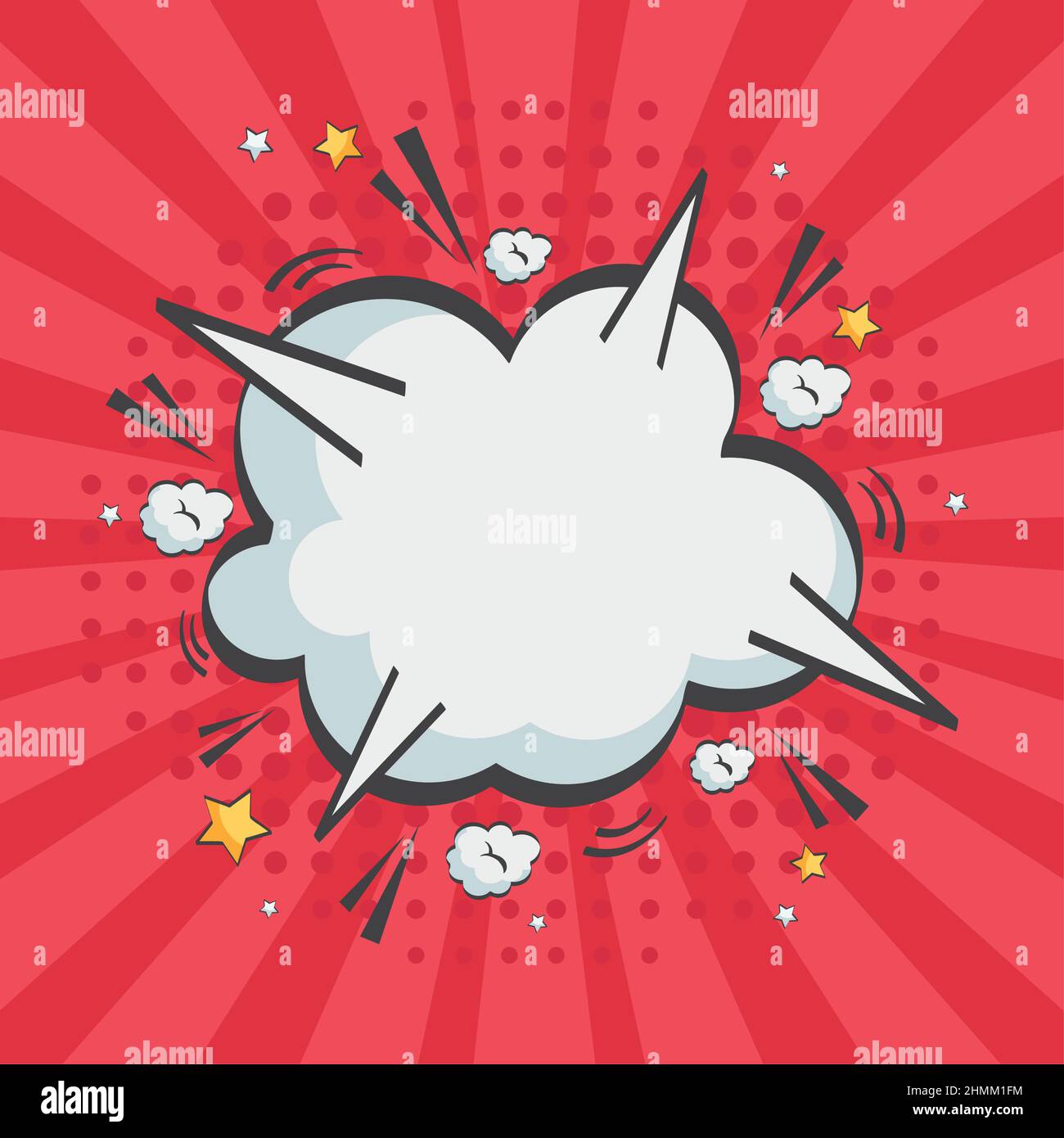 poster with explosion comic, pop art Stock Vector Image & Art - Alamy