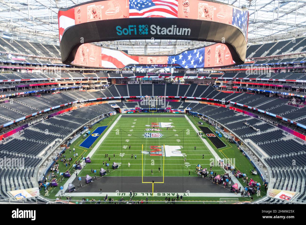 Sofi stadium in inglewood, super bowl hi-res stock photography and images -  Alamy