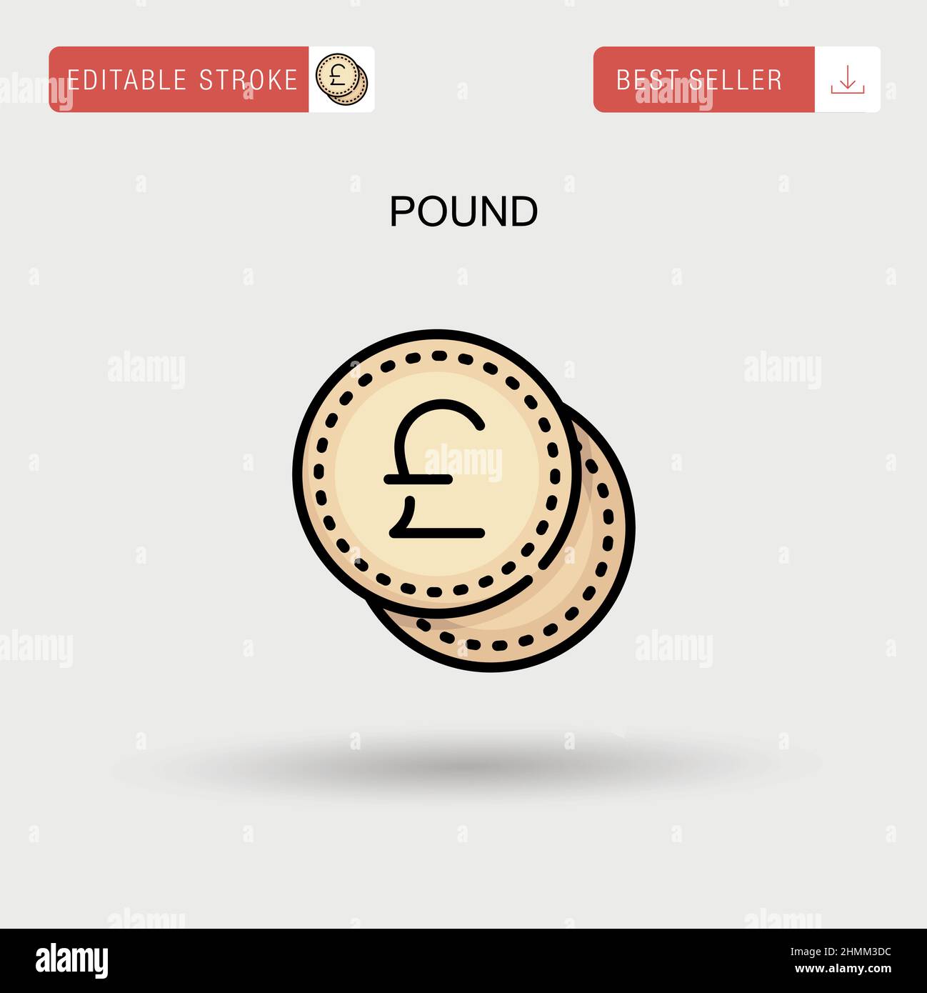 Reverse egyptian one pound coin hi-res stock photography and images - Alamy