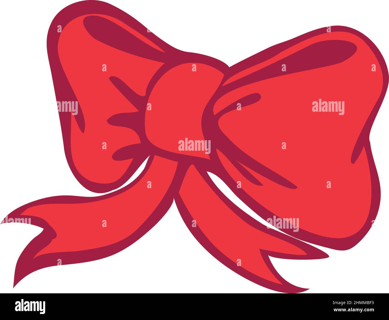 Bow Vector Illustration Stock Vector Image & Art - Alamy