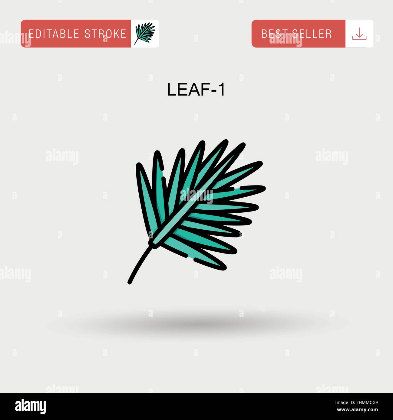 Leaf 1 Stock Vector Images - Alamy