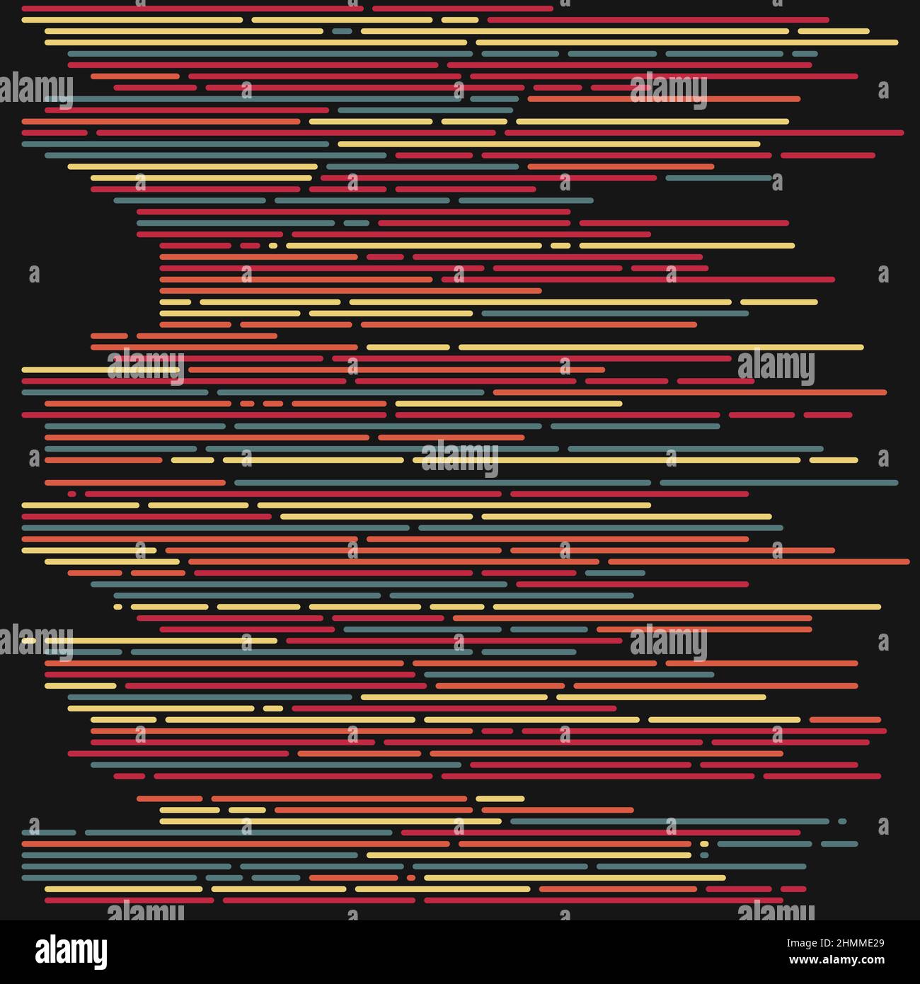 Cartoon coding simulated lines vector illustration Stock Vector Image ...