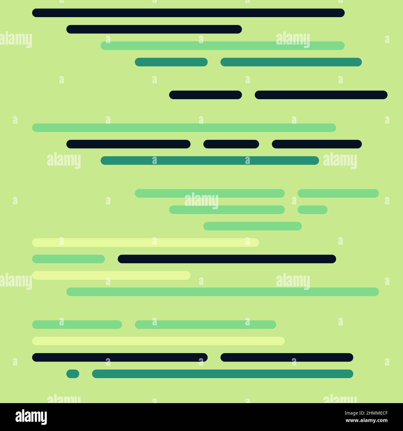 Cartoon coding simulated lines vector illustration Stock Vector Image ...