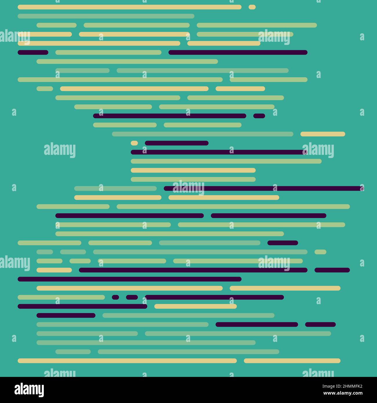 Cartoon coding simulated lines vector illustration Stock Vector Image ...