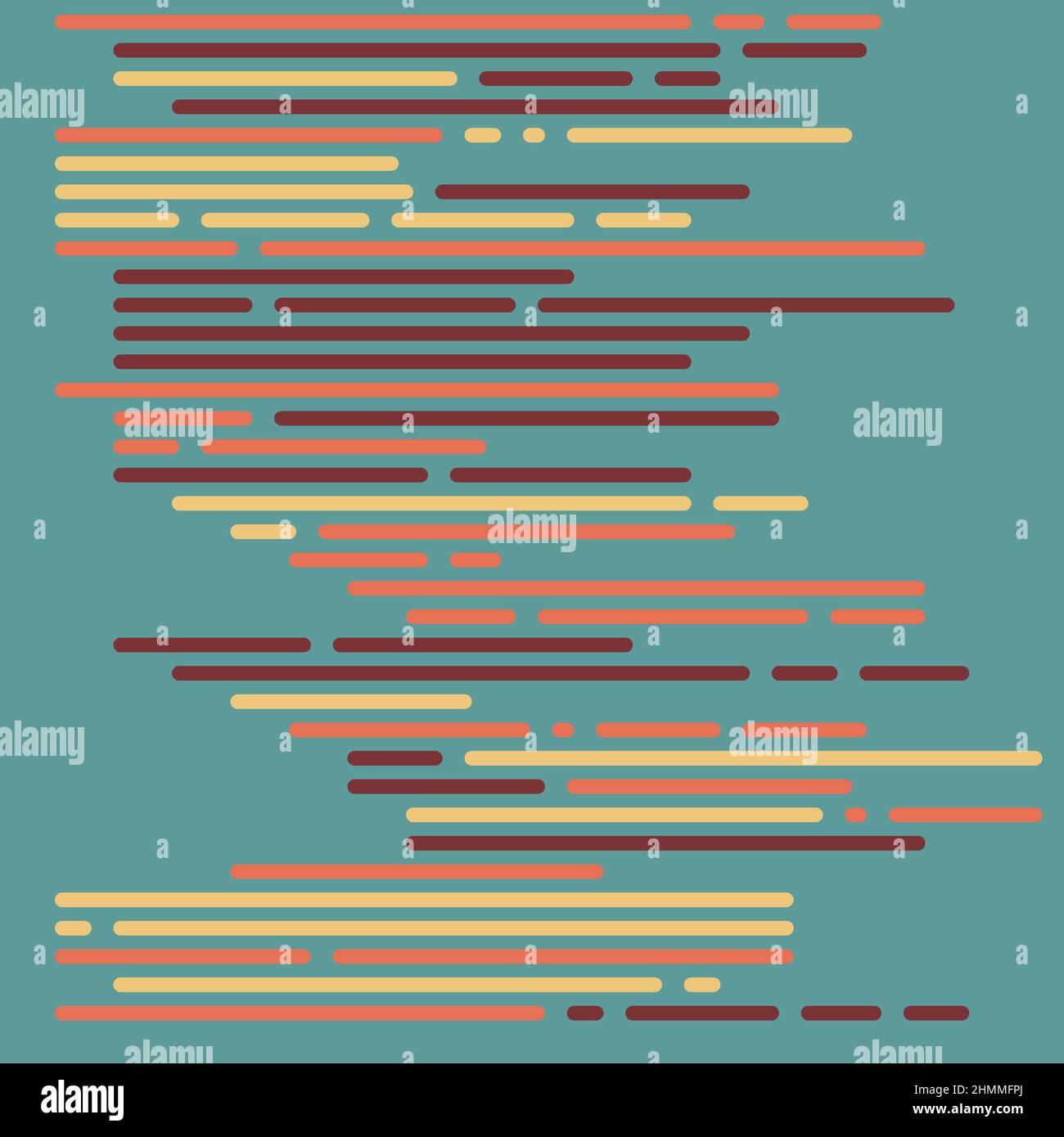 Cartoon coding simulated lines vector illustration Stock Vector Image ...