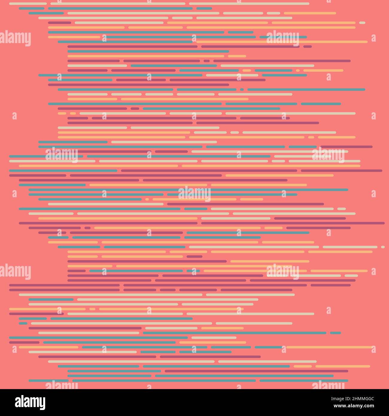 Cartoon coding simulated lines vector illustration Stock Vector Image ...