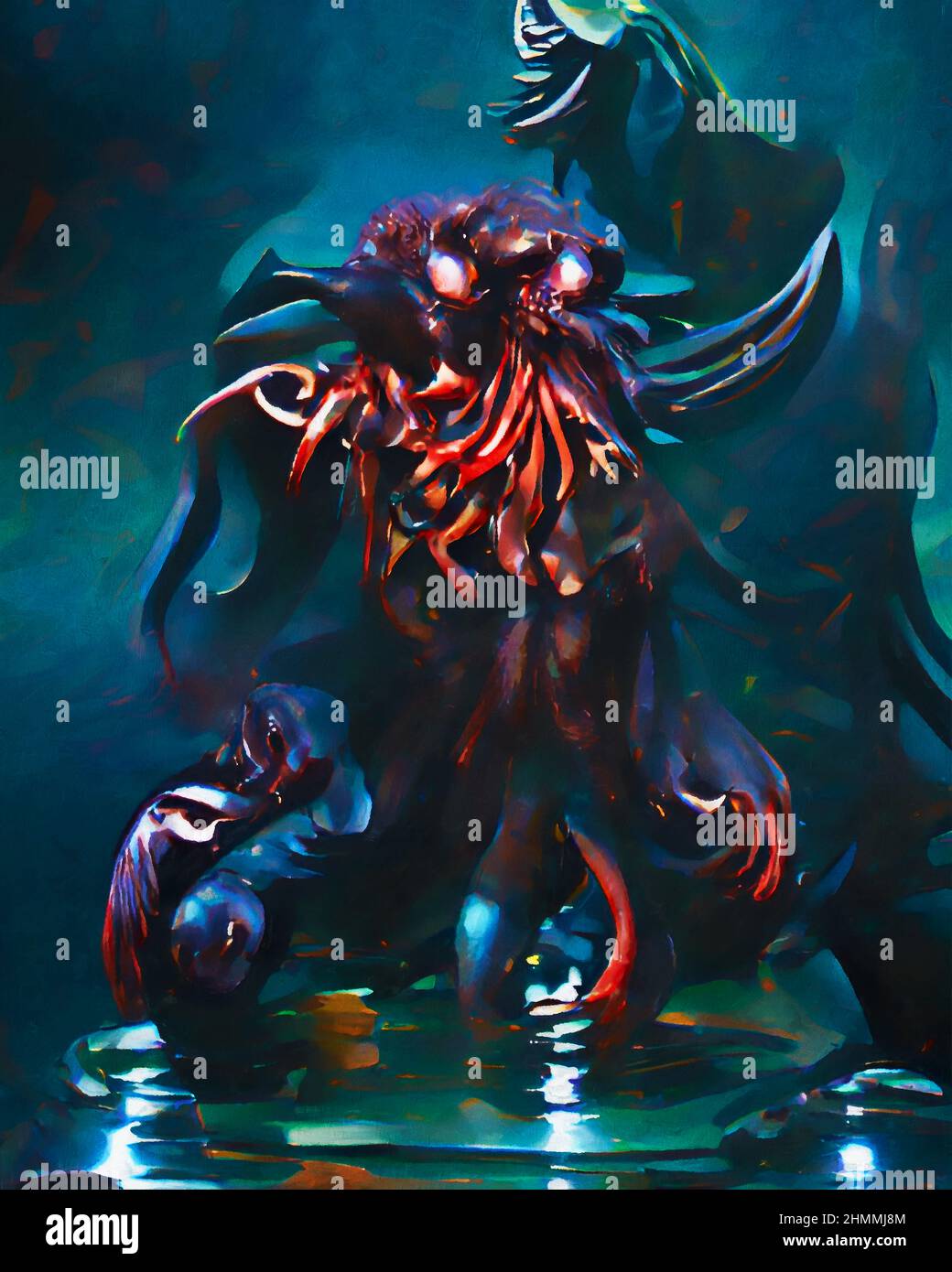 Cthulhu, the Other God Stock Photo