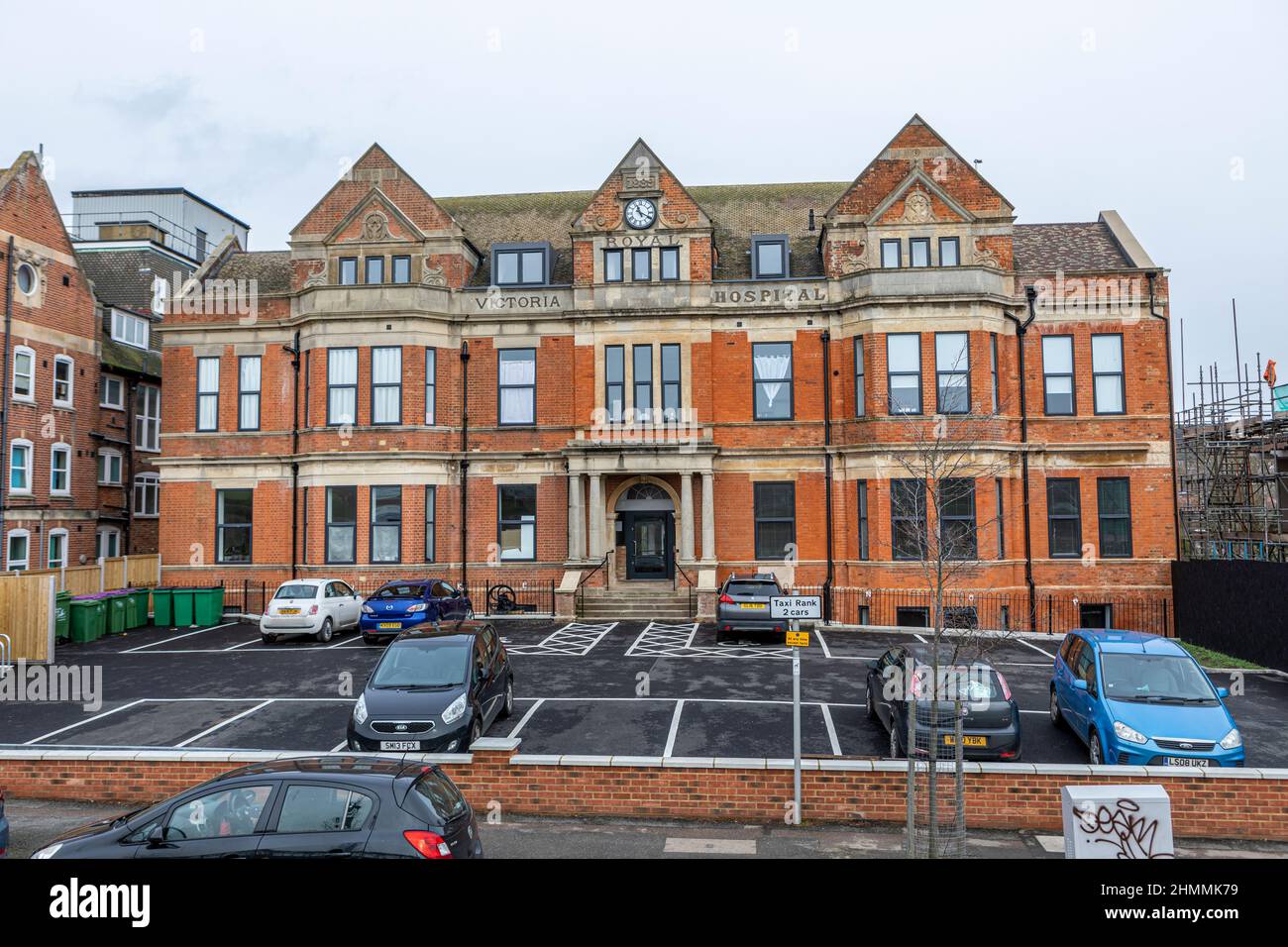 The Victoria Hospital Folkestone, recently converted to apartments Stock Photo Alamy