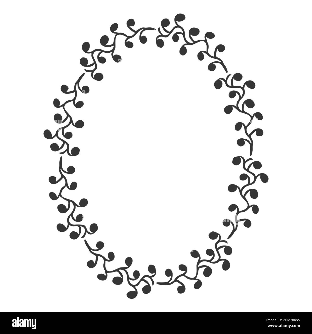 Oval border frame hi-res stock photography and images - Alamy