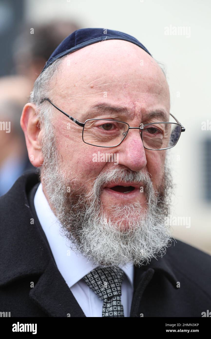 Chief Rabbi Ephraim Mirvis. Stock Photo