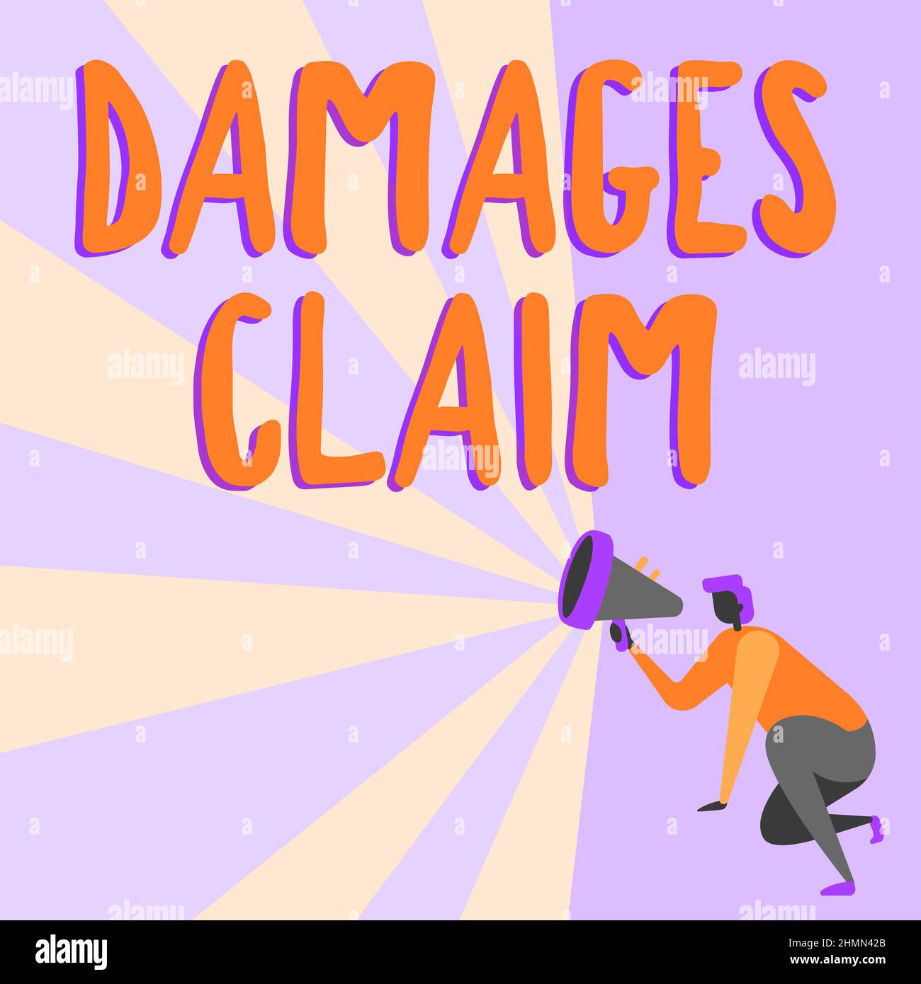 Compensation For Damage Sign Handwriting text Damages Claim. Business showcase Demand upon the ...