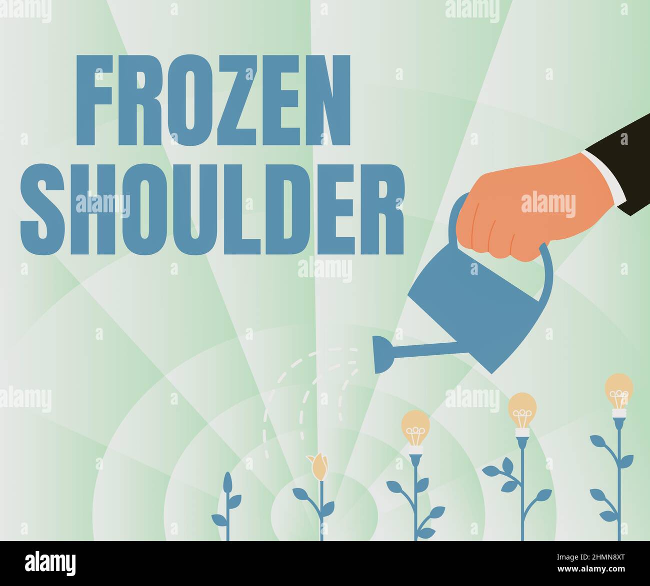 Inspiration showing sign Frozen Shoulder. Business approach