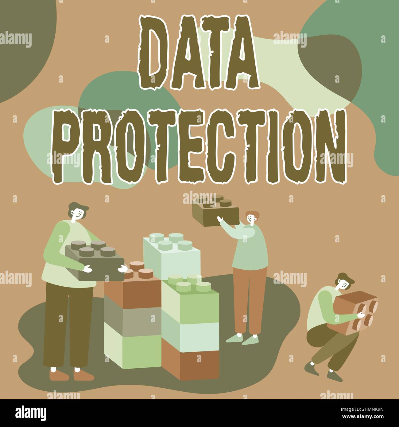 Data Protection Text Writing displaying text Data Protection. Concept meaning Protect IP ...