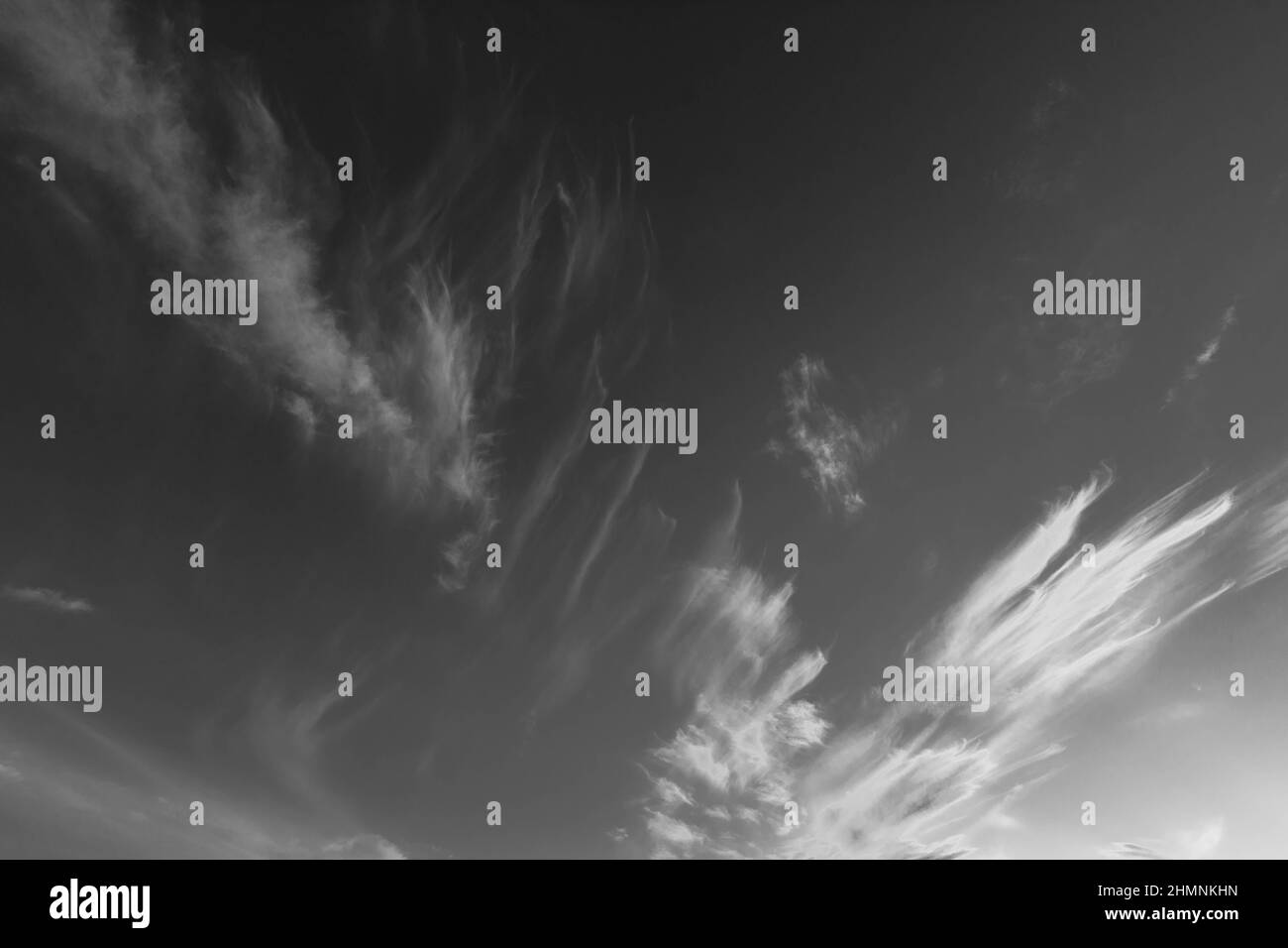 Clear grey sky Black and White Stock Photos & Images - Alamy