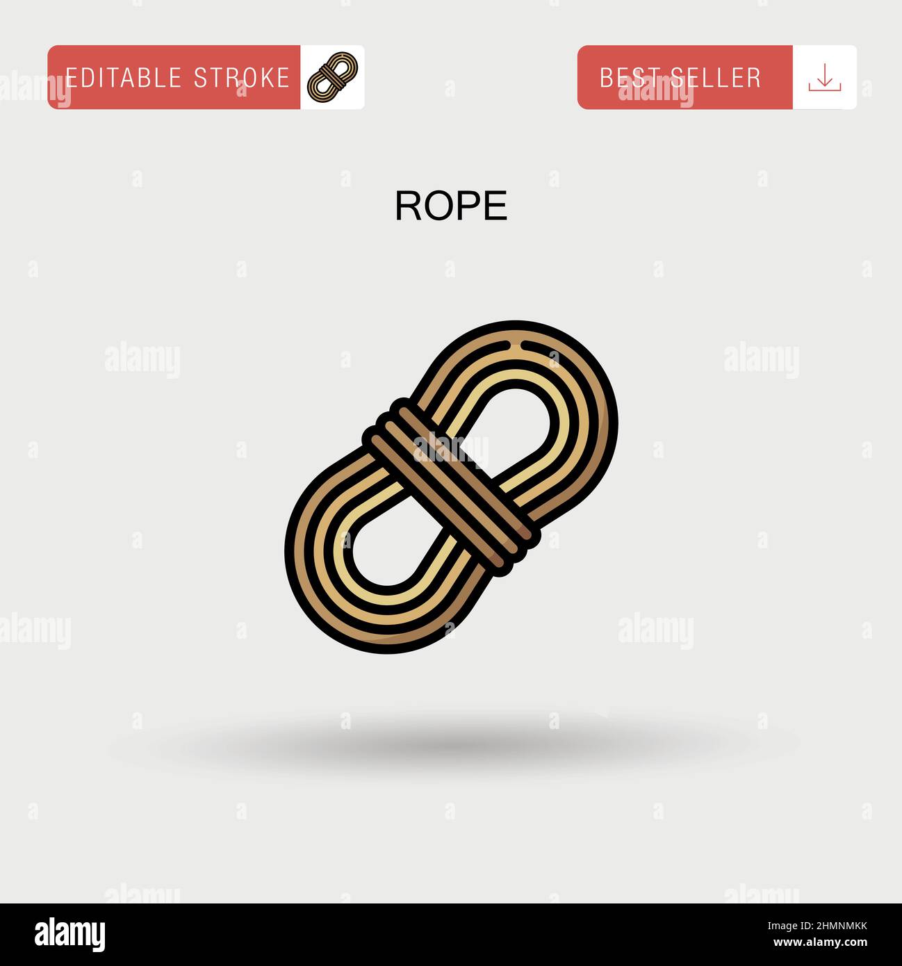 Loop rope Stock Vector Images Alamy