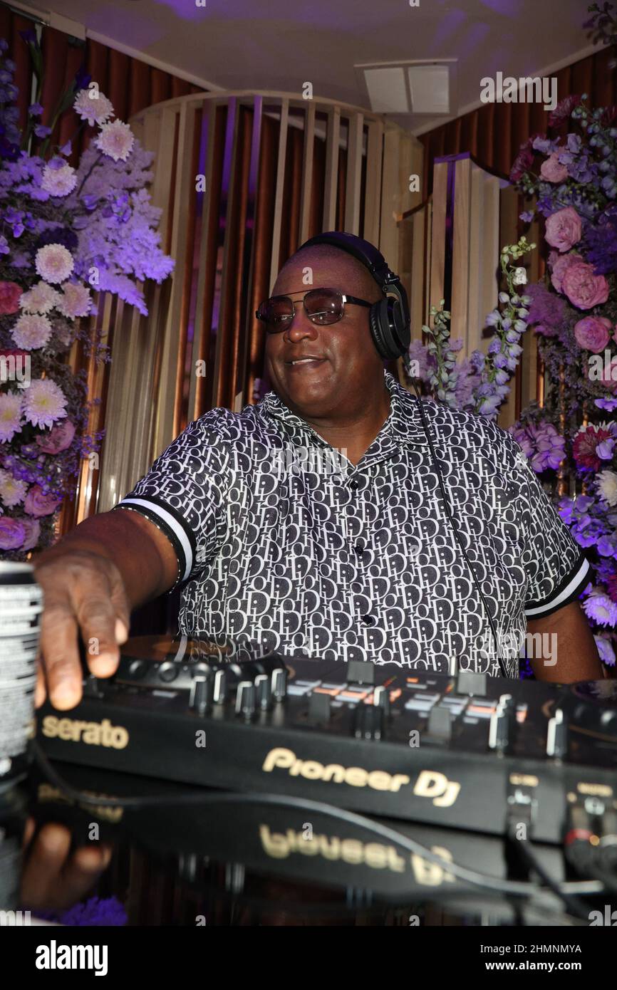 Los Angeles, Ca. 10th Feb, 2022. DJ SNS at Mary J. BligeÕs 15th studio