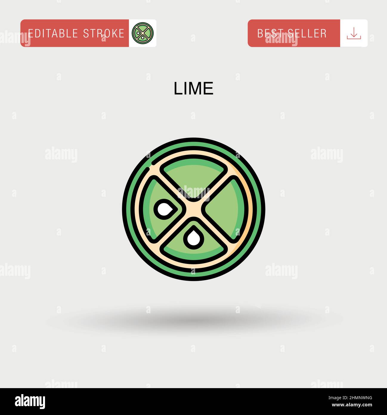 Ripe lime Stock Vector Images Alamy