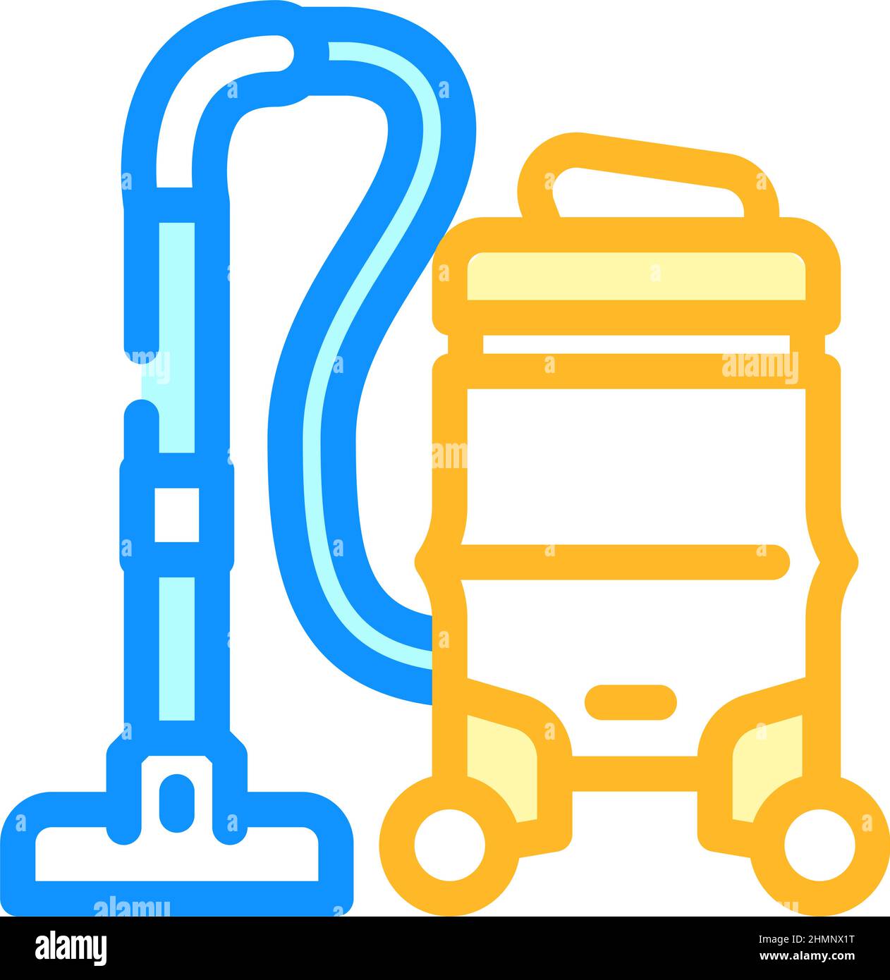 vacuum cleaner color icon vector illustration Stock Vector Image & Art ...