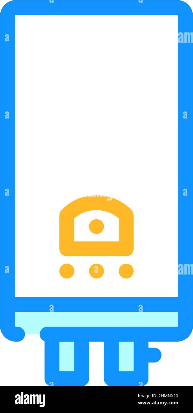 water heater color icon vector illustration Stock Vector Image & Art ...