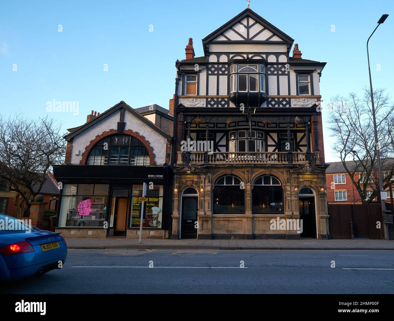 Old pub building in Hull, UK Stock Photo Alamy