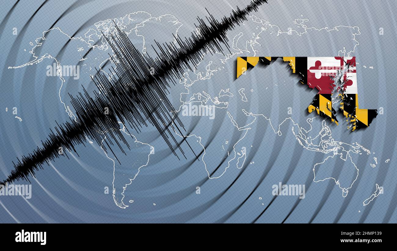 Largest earthquake maryland