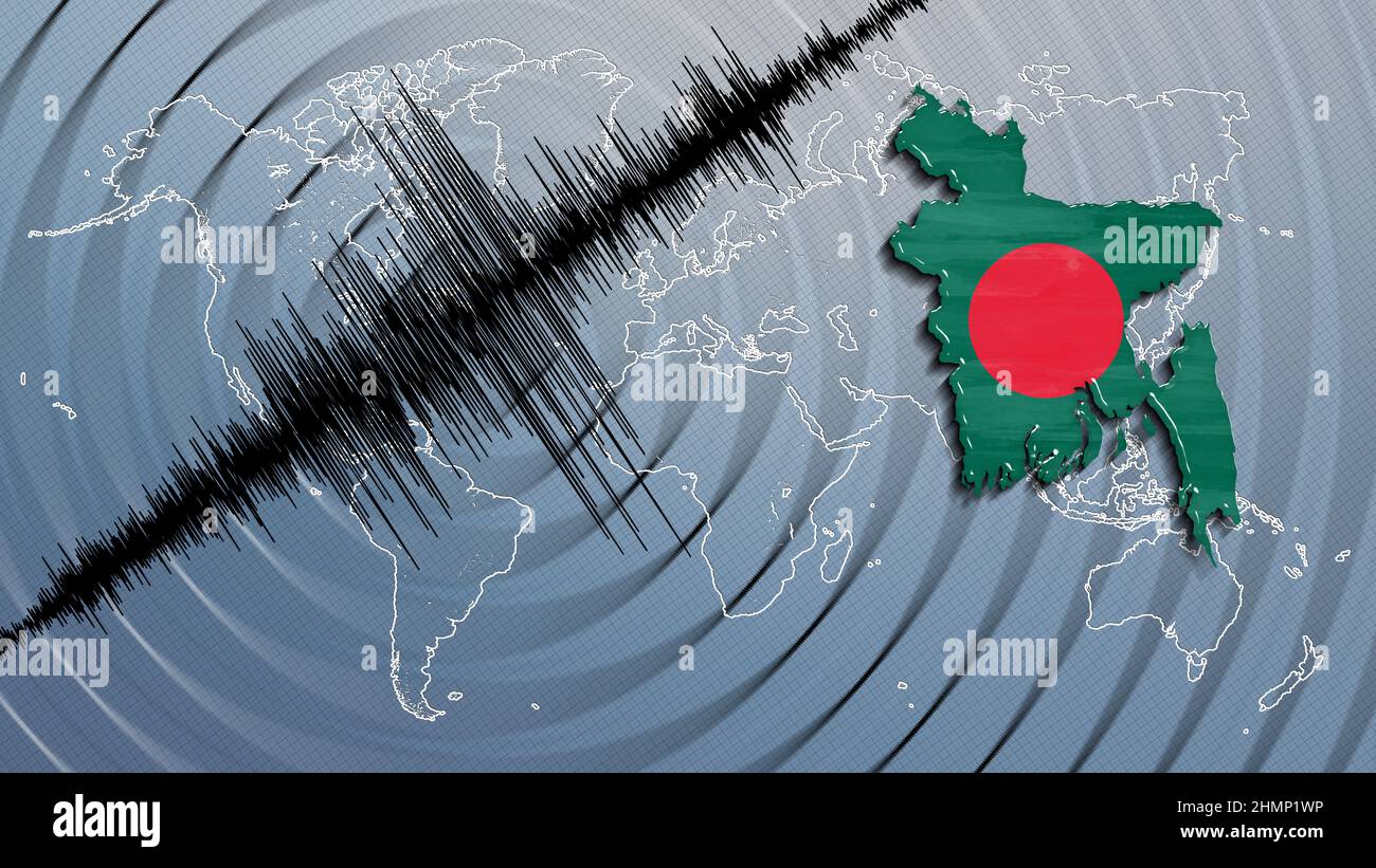 Highest scale earthquake in bangladesh
