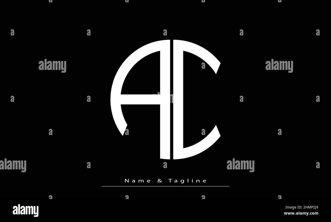 Alphabet letters Initials Monogram logo AC, CA Stock Vector Image & Art ...