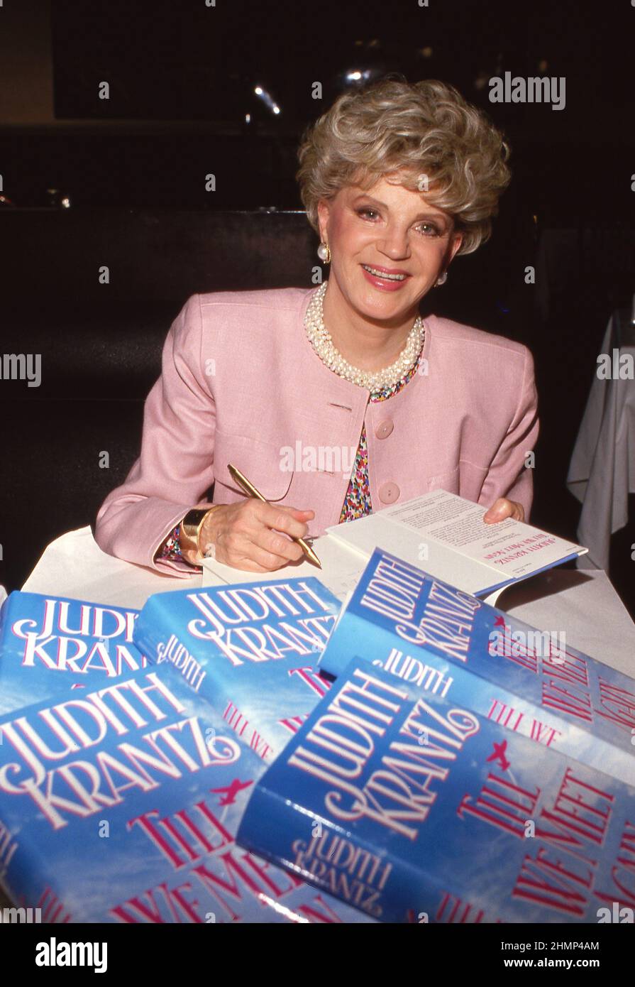 Judith Krantz 1988 Credit Ralph Dominguez/MediaPunch Stock Photo Alamy