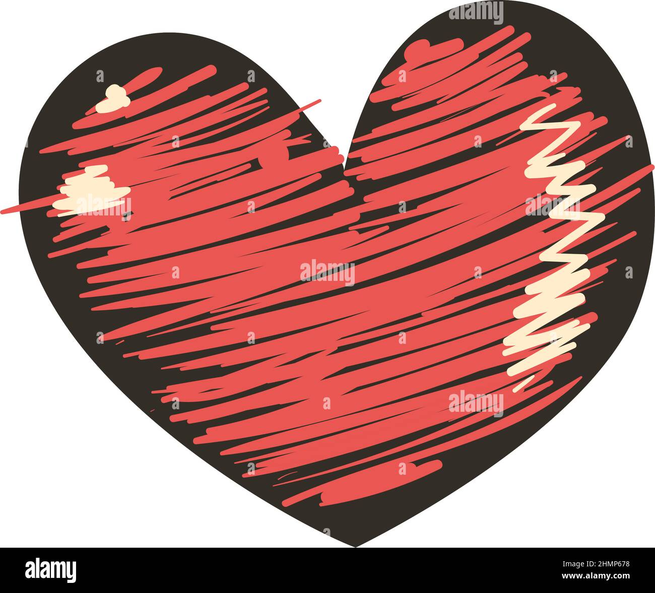 red heart balloon over white Stock Vector Image & Art - Alamy
