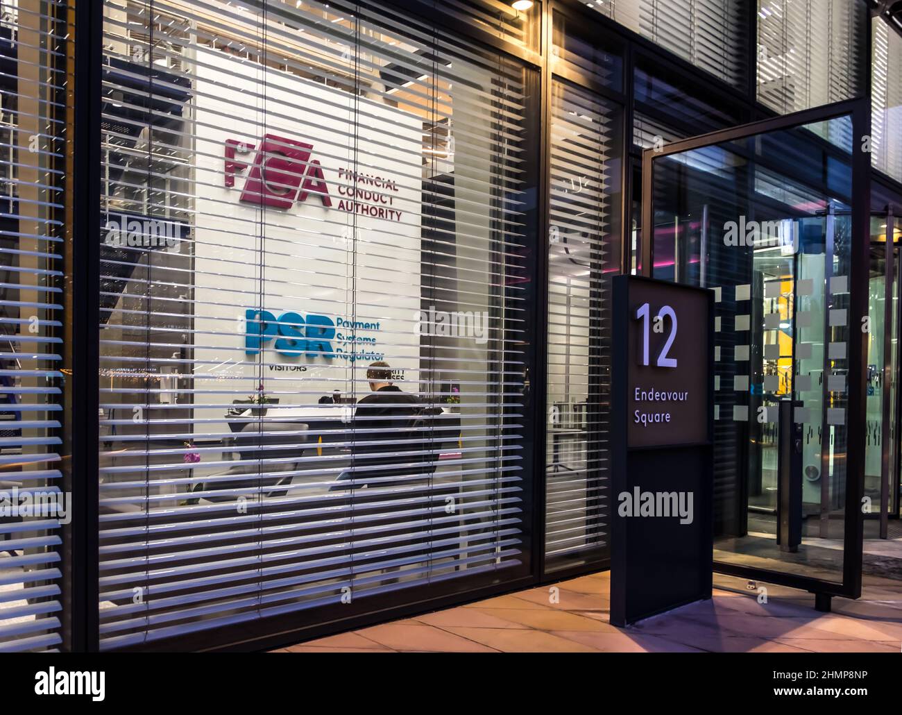 Financial Conduct Authority and Payment Regulator headquarters at 12